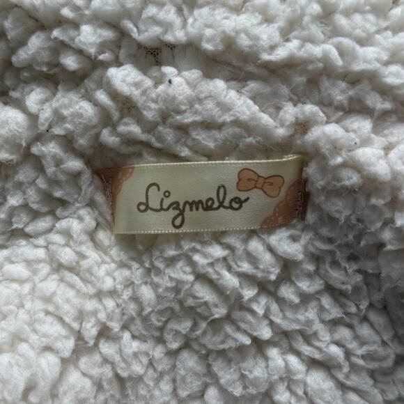 J-Fashion Kawaii Gyaru Liz Lisa x My Melody Pink White Hooded Sweater Jacket L - Picture 9 of 10